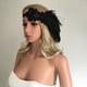 thumbnail image 4 of Mujer Feather Fascinator Diadema 1920s Charleston Party Baoblaze Diadema de mujer, 4 of 8