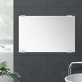 thumbnail image 4 of HONMEET 4 Pcs Pinces Robustes pour Miroir Supports Muraux en Acier Inoxydable Blanc, 4 of 7