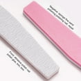 thumbnail image 7 of opvise 2 Pcs Nail Polishers Double-sided Great Friction Beauty Caring Thick Manicure Shaping Nails Long Nail Files Polishing Tool Nail Salon Stuff, 7 of 7