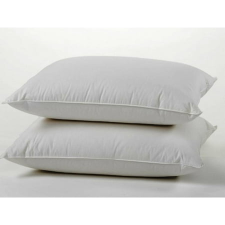 - 100% Cotton Cover Highest Quality, Feather & Down Pillow, Best use for Decorative Pillows & for Firm Sleepers, Dust Mite Resistant (not polyester filled)
