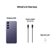 Samsung Galaxy S24+ 256GB US Version, Unlocked Android Smartphone with 50MP Camera, 8K Video, Long Battery – Cobalt Violet