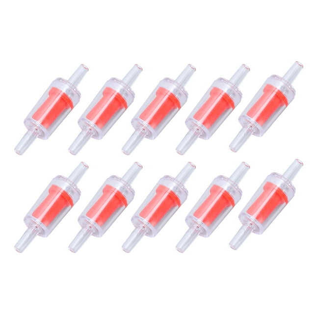 10 Pcs Check Valve Air Pump Aquarium 1 Way Water Stop Check Valve 4mm With PP Material For Fish Pet Supplies Practical