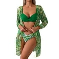 thumbnail image 4 of Family Matching Summer Swimwear Women and Girl Two Piece Bikini Set Men and Boy Swim Trunks, 4 of 7