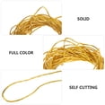 thumbnail image 2 of Shisuyan Holiday Presents Golden 5 Bundles 10x0.1cm 50m Polyester Rope, 2 of 8