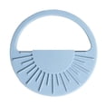 thumbnail image 2 of Dientes de bebé Molar de silicona Chupete de Molar Calmante Juguete Reutilizable Reutilizable Reutilizante Masaje Peluquero Durmiendo Pulsera 001 Sky Blue Methold BA002045-08, 2 of 7