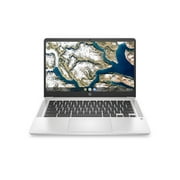 HP Chromebook 14A 14" Laptop, Intel, 4GB RAM, 64GB HD, Chrome OS, Silver, 14a-na0031wm (Refurbished)