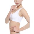 thumbnail image 4 of Pudcoco Women's Solid Color Elbow Support Weight Loss Elasticated Arm Warmers, 4 of 9