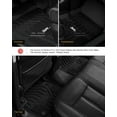 thumbnail image 3 of 3W Floor Mats & Cargo Liner for Nissan Rogue 2014-2020 TPE All Weather Full Set Car Mats For Nissan Rogue (NOT for Nissan Rouge Sports) 1st&2nd Rows and Trunk, 3 of 5
