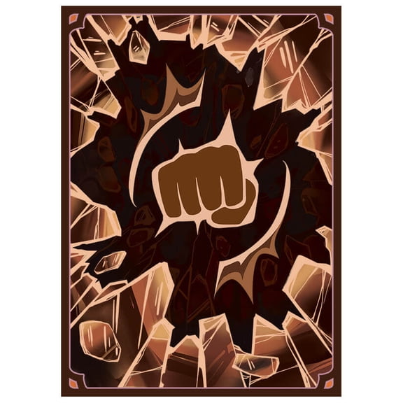 Fantasy North - Physical - Elements Series II - 100 Textured Matte TCG Card Sleeves - Fits Magic MTG Commander Pokemon and Other Card Games - Playing Card Sleeves