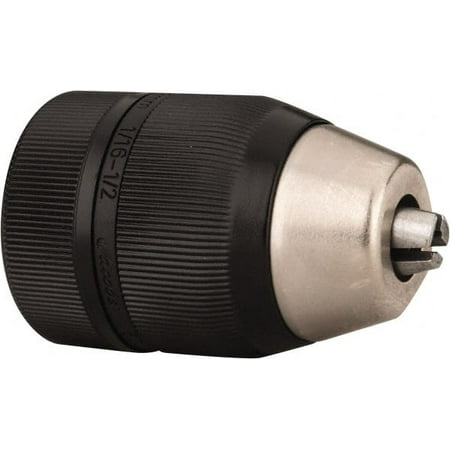 

Jacobs 1/2-20 1/16 to 1/2 Capacity Threaded Mount Drill Chuck Keyless 42.67mm Sleeve Diam