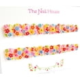 thumbnail image 2 of Colorful Flowers Glossy Extra Short Square Press-on Nails by The Nail House NH - 24 Pieces, 2 of 3