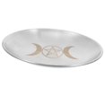 thumbnail image 4 of Pentagram Plate for Decorative Tarot Ceremony with 1 Candle Holder and Stainless Steel Storage Tray, 4 of 5