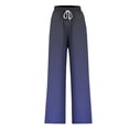 thumbnail image 6 of Sexlip Womens Wide Leg Yoga Pants High Waisted Drawstring Loose Stretch Lounge Workout Gym Fashion Trousers with Pockets Blue M, 6 of 6