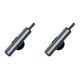 thumbnail image 1 of Hammer Auto Emergencia Vidrio Ventana Breaker Aluminio Aleación Escape Gris, 1 of 4