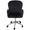 Black Velvet, variant on Impressions Vanity Colette 360 Degree Swivel Makeup Chair with Cushioned Seat (Cool Grey Velvet)