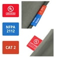 thumbnail image 2 of UNIFU FR Hoodies for Men - 7OZ Flame Resistant Hoodie NFPA 2112/CAT2 Compliant | UL Certified Safety Work Shirt & Welding Gear, 2 of 7