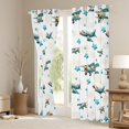 thumbnail image 3 of jejeloiu Cartoon Airplane Black Out Curtains,Vintage Aircraft Theme Curtains Pack of 2 (42x63 Each),Blue Stars Pattern Bedroom Curtains For Boys Kids,Breathable Home Decor, 3 of 6