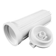 Geekpure 10 Inch Reverse Osmosis Filter Housing for RO System -1/4 Port-Fit for 2.5x10 Filters