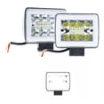 thumbnail image 2 of Par Faros 16 Led Auxiliar Fija Estrobo Auto Moto Arillo Gelf, 2 of 8