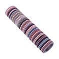 thumbnail image 2 of Braided Elastic Hair Ties Hair Ropes Rubber Bands Ponytail Holder Thick Thin Hair Scrunchies Accessories for Women Pack of 50, 2 of 9