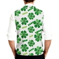 thumbnail image 3 of St. Patrick's Day Sweater Vest for Men V-Neck Sleeveless Button Up Cardigan Saint Patrick's Day Vest Sweater, 3 of 3