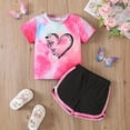 thumbnail image 2 of Zshosam Kids Summer Clothes Girl's 2 Piece Outfits Summer Tank Top and Waist Pocketed Short Sets Size 4T 5T,(Hot Pink 4-5 Years), 2 of 8