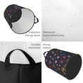 thumbnail image 4 of ZNDUO Round Laundry Basket, Waterproof Collapsible Laundry Baskets with Handles, Medium Size - Zodiac Symbols Pattern, 4 of 8