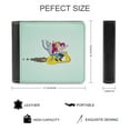thumbnail image 2 of Comedy Futurama PU Leather Wallet With Card Slots Bifold Wallet Money Organizers Holder Gift Daily Wallet, 2 of 7