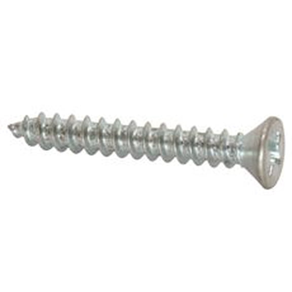 PHILLIPS FLAT HEAD SHEET METAL SCREWS #8 X 1 IN., 100 PER PACK per 7 Pack