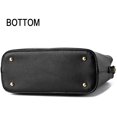 thumbnail image 4 of Ladies Handbag Faux Leather ShoulderBag Rose red, 4 of 6