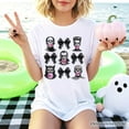 thumbnail image 5 of Bubblegum Classic Monster T-Shirt, Funny Coquette Bow Tee with Retro Style, 5 of 5