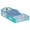 Bluey, variant on Bluey Sleep and Play Toddler Bed with Built-In Guardrails by Delta Children
