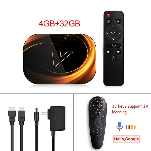 VONTAR X3 4GB 128GB 8K TV BOX Android 9 Smart Android TVBOX 9.0 Amlogic S905X3 Wifi 1080P BT 4K Set Top Box 4GB 64GB 32GB Tan Jianjun unisex