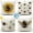 Bee, variant on Outdoor Waterproof Throw Pillow Covers Bee for Women Cushions Pillows Case 18x18 Inch Set of 4 Patio Furniture Pillows Decorative for Home Garden Sofa Couch