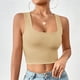 thumbnail image 1 of mfyjkho Camisetas Sin Mangas Para Mujer, Camiseta Informal De Punto A Rayas Sin Mangas Con Cuello Redondo Y Capucha De Verano Para Mujer Tops Casuales Para Mujer M, 1 of 3