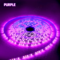 16.4FT LED UV Black Light Strips 12V Flexible Blacklight 300 LEDs Party Lighting