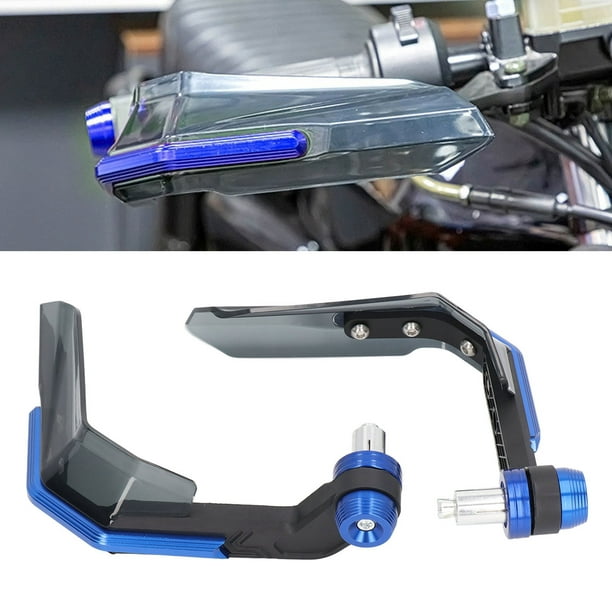 Protège-mains De Moto, Protecteur De Poignée De Moto De Protection  Résistant Aux Chocs Coupe-vent Pour Le Sport Dirt Bike ATV Bleu 