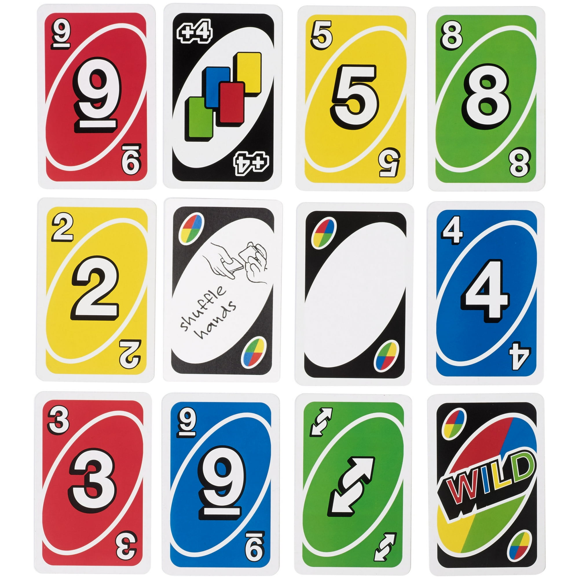 UNO Color & Number Matching Card Game, Customizable Family Fun, 2-10 Players Ages 7+