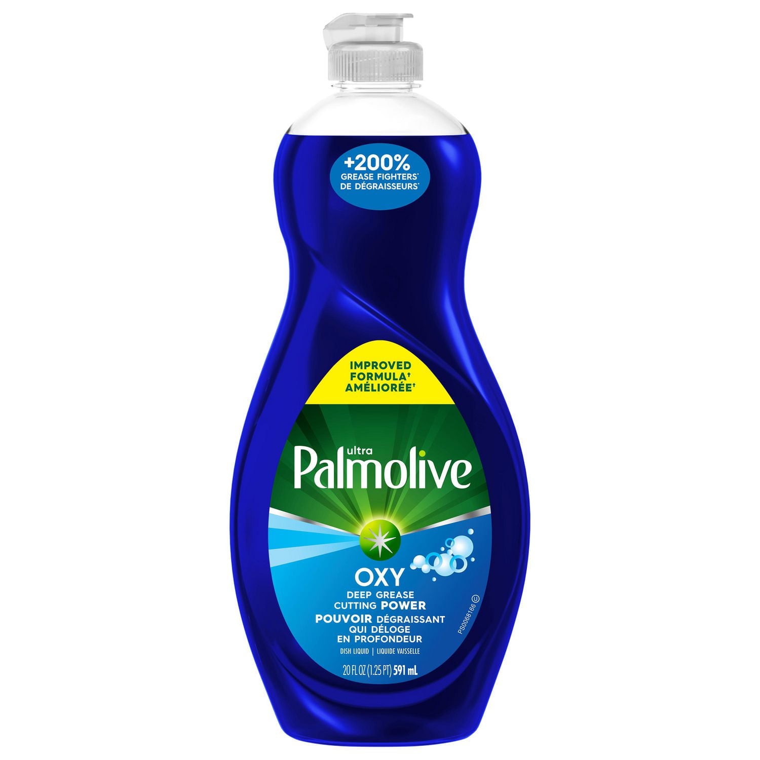 Palmolive Ultra Oxy Savon à Vaisselle Liquide, Dégraissant Puissant Bouteille de 591 ml