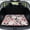 Cute Ghost Pumpkin Print, variant on HUISEFOR Skull Rose Car Trunk Mat 29" x 39" Universal Cargo Mat Rear Trunk Liner Anti Slip All Weather Fits for Most Cars SUV