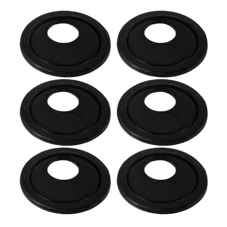 Raindrops 6-Pack Camera Privacy Covers for Phone, Black ABS Material, Easy to Use, Protect Your Privacy