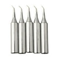 thumbnail image 4 of qiya 5pcs 900M-T Copper Soldering iron tips-free welding solder tools, 4 of 10