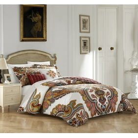 Chic Home 5 Piece Hendra 100 Cotton 200 Thread Count Extra Large