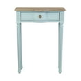 thumbnail image 2 of East at Main Josephine Light Blue Solid Wood 1-Drawer Entryway Console Table, French Country Modern, 2 of 6