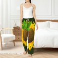 thumbnail image 5 of Uemuo Sunflower3 Pattern Women's Wide Leg Palazzo Lounge Pants with Pockets Light Weight Loose Comfy Casual Pajama Pants-Large, 5 of 9