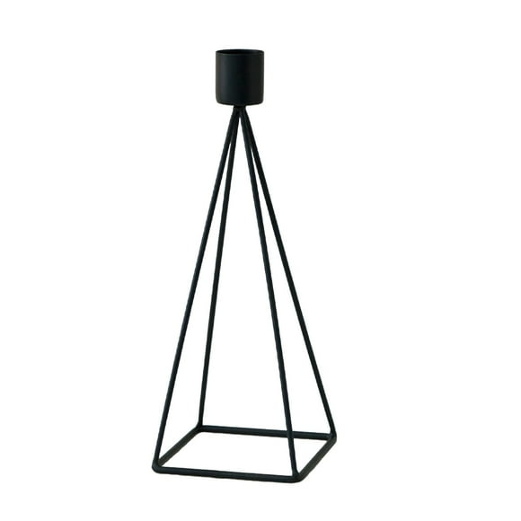 Dining Table Centerpieces Elegant Modern Geometric Metal Candle Stand Centerpiece for Living Room Dining Table Bedroom Wedding Decoration Sturdy Iron Frame
