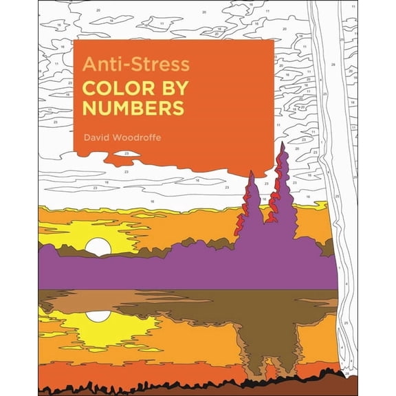 Sirius Color by Numbers Collection Anti-Stress Color by Numbers, Book 6, (Paperback)
