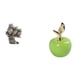 thumbnail image 1 of Figuras de búho,Figuras de búho,animales artificiales,artesanías,decoración del hogar,Figura en miniatura de búho moderno para dormitorio,Estatua,Escultura de fruta artificial,estatua y, 1 of 8