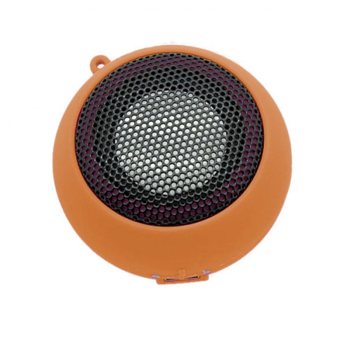 Wired Portable Loud Speaker Orange Multimedia Audio System Rechargeable Compatible With iPad 9.7 3 2 X1V - image 1 of 4