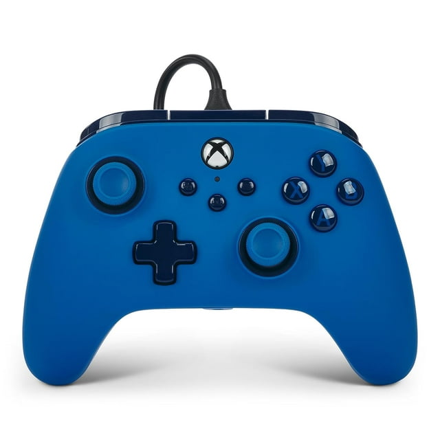 Controlador con cable Power A Advantage para Xbox Series X|S Azul